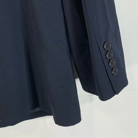 THEORY Men's Navy Sharp/Edison-T Two-Button Wool-Blend Blazer SZ 38R - Picture 7 of 12